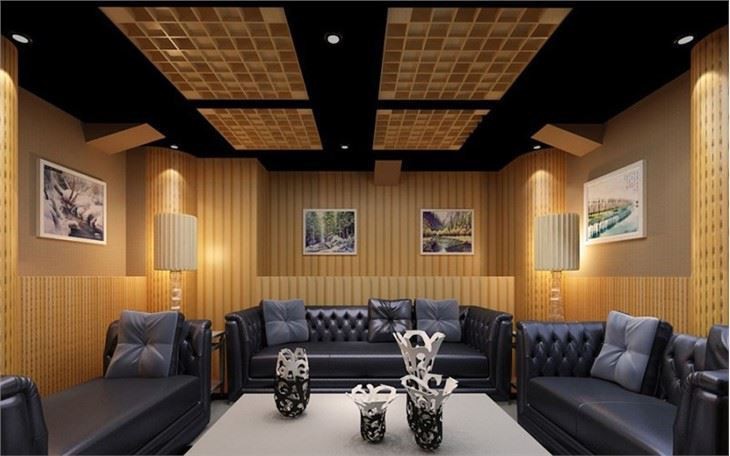Acoustic Diffuser For Sound Reducing
