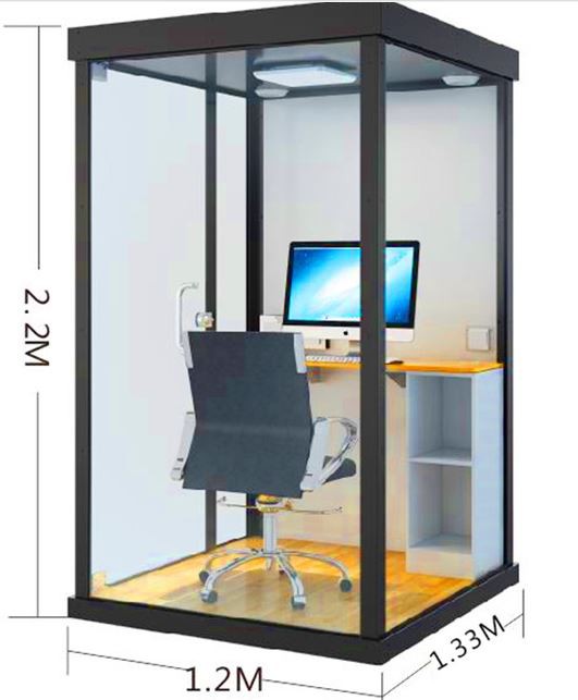 Privacy Pod Soundproof Phone Booth