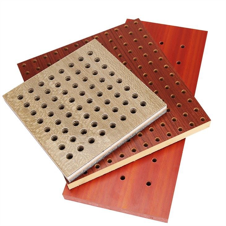 Soundproof Wooden Perforated Acoustic Panel